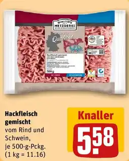 REWE Hackfleisch gemischt Angebot