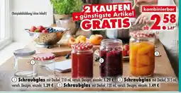 Mäc Geiz Schraubglas mit deckel 210 ml Angebot