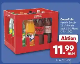 Combi Coca-cola coca-cola versch. sorten Angebot