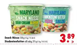 Mäc Geiz Maryland snack nüsse Angebot