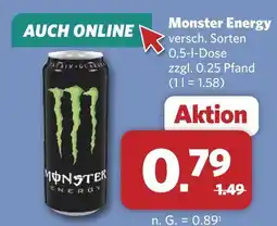 Combi Monster energy monster energy Angebot