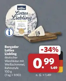 Combi Bergader lottes liebling Angebot