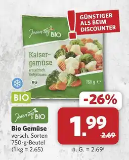 Combi Jeden tag bio kaisergemüse Angebot