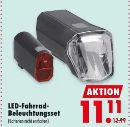 Mäc Geiz Led-fahrrad-beleuchtungsset Angebot