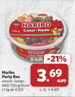 Combi Haribo party box color-rado Angebot