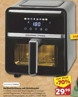 Combi Gourmetmaxx heißluftfritteuse mit sichtfenster Angebot