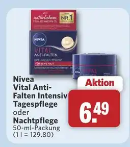 Combi Nivea vital anti-falten intensiv tagespflege Angebot