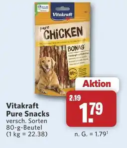Combi Vitakraft pure snacks Angebot