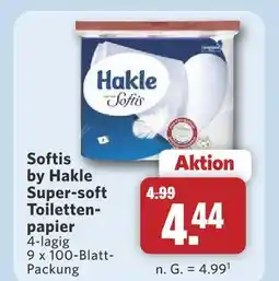 Combi Hakle softis super-soft toilettenpapier Angebot