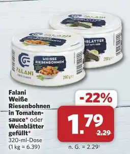 Combi Falani weiße riesenbohnen in tomatensauce Angebot