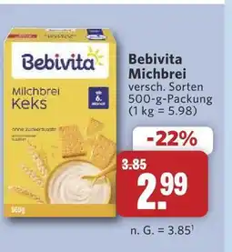Combi Bebivita milchbrei keks Angebot