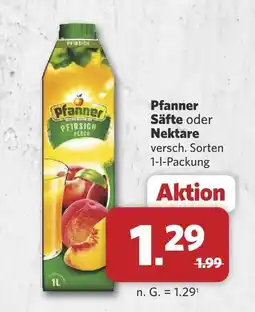 Combi Pfanner säfte pfirsich Angebot