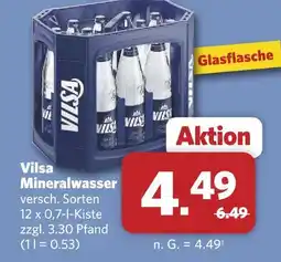Combi Vilsa mineralwasser Angebot