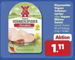 Combi Rügenwalder vegane schinken spicker mortadella Angebot