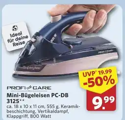 Combi Profi care mini-bügeleisen pc-db 3125 Angebot