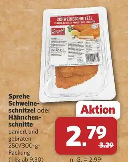 Combi Sprehe schweineschnitzel Angebot