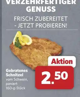 Combi Gebratenes schnitzel Angebot