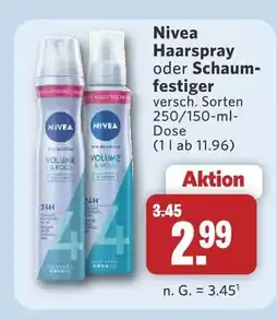 Combi Nivea haarspray Angebot