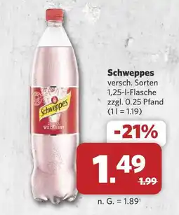 Combi Schweppes wildberry Angebot