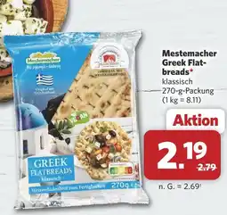 Combi Mestemacher greek flatbreads klassisch Angebot
