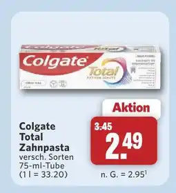 Combi Colgate total zahnpasta Angebot