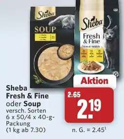 Combi Sheba fresh & fine Angebot