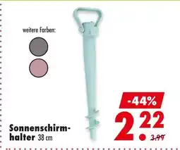 Mäc Geiz Sonnenschirmhalter Angebot