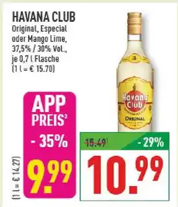 Marktkauf Havana club original Angebot