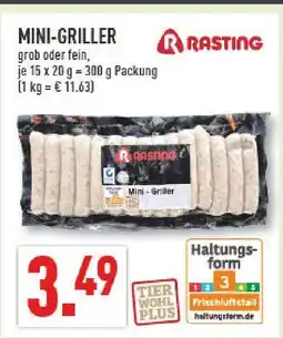 Marktkauf Rasting mini-griller Angebot
