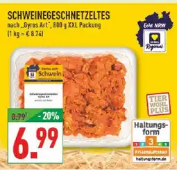 Marktkauf Schweinegeschnetzeltes Angebot