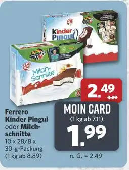 Combi Ferrero kinder pingui Angebot