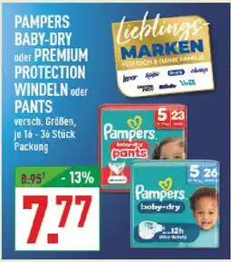 Marktkauf Pampers baby-dry Angebot