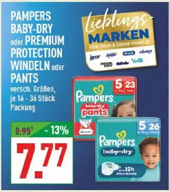Marktkauf Pampers baby-dry Angebot