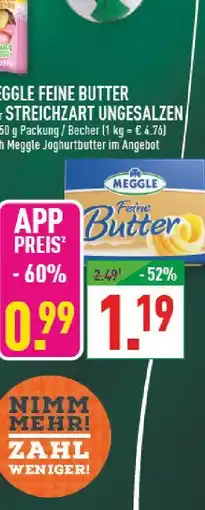Marktkauf Meggle feine butter Angebot