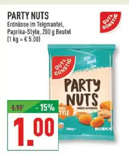 Marktkauf Gut & günstig party nuts Angebot
