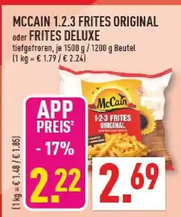 Marktkauf Mccain 1.2.3 frites original Angebot
