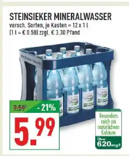 Marktkauf Steinsieker mineralwasser Angebot