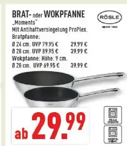 Marktkauf Rösle bratpfanne moments Angebot