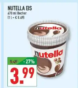 Marktkauf Nutella eis Angebot