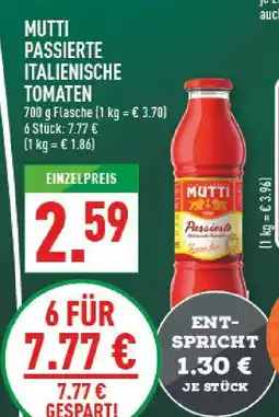 Marktkauf Mutti passierte italienische tomaten Angebot
