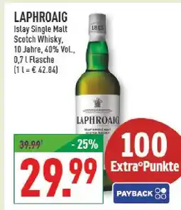Marktkauf Laphroaig islay single malt scotch whisky Angebot
