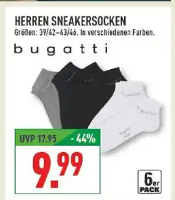 Marktkauf Bugatti herren sneakersocken Angebot