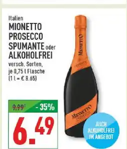 Marktkauf Mionetto prosecco spumante Angebot