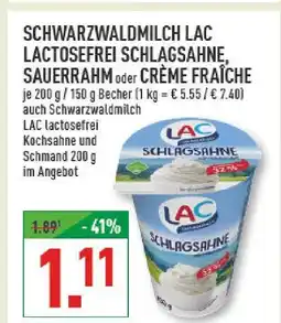 Marktkauf Schwarzwaldmilch lac laktosefrei schlagsahne Angebot