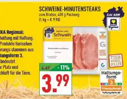 Marktkauf Schweine-minutensteaks Angebot