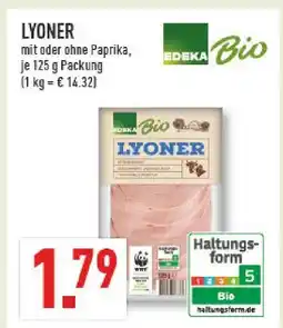 Marktkauf Edeka bio lyoner Angebot