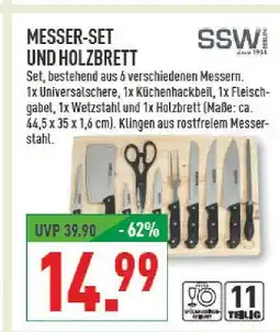 Marktkauf Ssw berlin messer-set und holzbrett Angebot