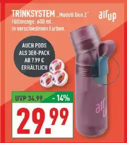 Marktkauf Air up trinksystem modell gen 2 Angebot
