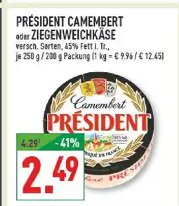 Marktkauf Président camembert Angebot
