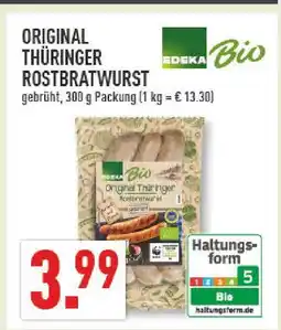 Marktkauf Edeka bio original thüringer rostbratwurst Angebot